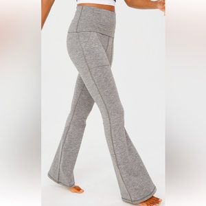 Aerie Foldover Waist Flare Yoga Pants